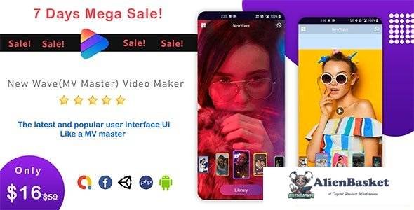 56684  Lyrical Video Status Maker / Add Photos into Videos - MV video status creator v6.0