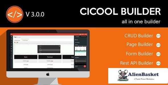 61215  Cicool v3.4.1 - Page, Form, Rest API and CRUD Generator