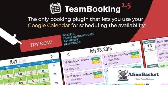 56839  Team Booking v2.5.8 - WordPress booking system