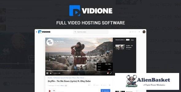 56966  Vidione v1.5.1 - online media platform software + monetization