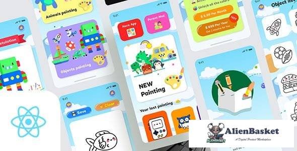 56968  Kids Draws v1.0 - React Native App