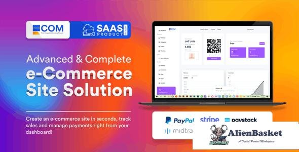 57018  Ecom v2.0.6 - Fast Multi Store Front Builder (SaaS) - 