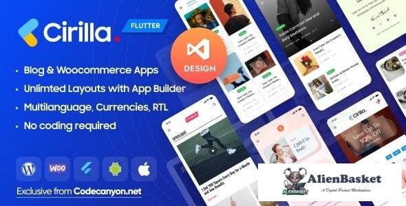57029  Cirilla v1.0.5 - Multipurpose Flutter Wordpress App