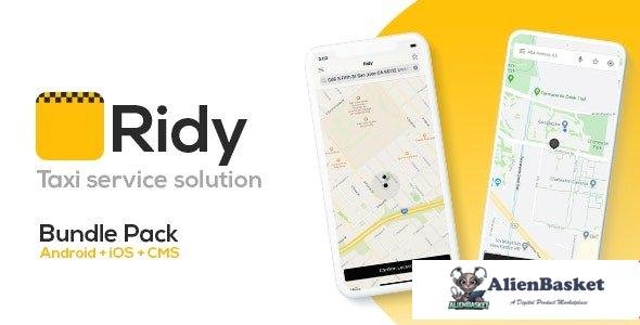 59336  Ridy v4.1.0 - Taxi Application Android & iOS + Dashboard