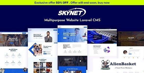 57205  Skynet v3.2 - Multipurpose Laravel CMS