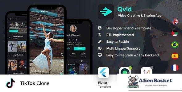 57208  TikTok App v2.2 - Video Creating Android App Template + Short Video iOS App Template