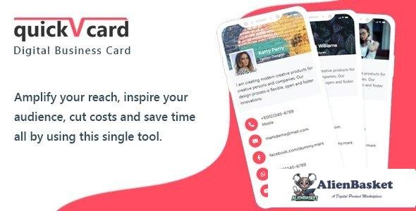 57247  QuickVCard v1.3 - Digital Business Card SaaS PHP Script