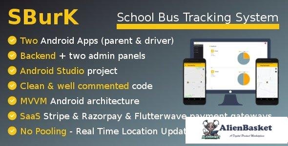 58651  SBurK v2.5 - School Bus Tracker - Two Android Apps + Backend + Admin panels - SaaS