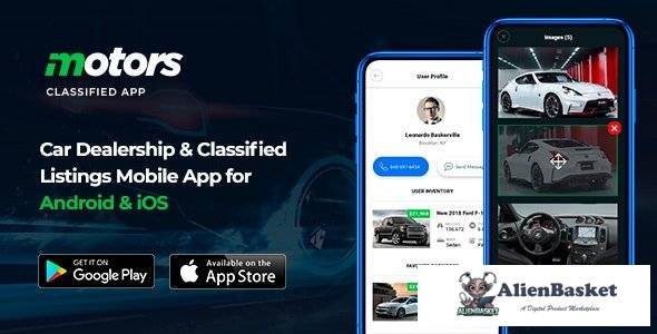57265  Motors v1.2 - Car Dealership & Classified Listings Mobile App for Android & iOS