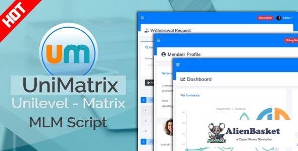 57273  UniMatrix Membership v1.9.0 - MLM Script