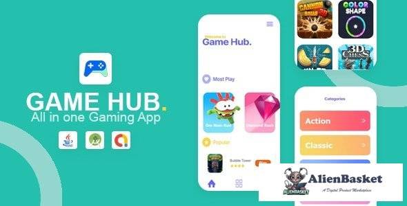 57329  Game Hub v1.0 - All in one game app
