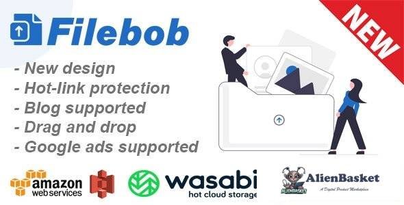 57385  Filebob v1.3.0 - File Sharing And Storage Platform