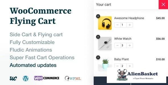 57478  WooCommerce Flying Cart v1.1.9