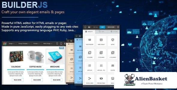 66361  BuilderJS v5.0.4 - HTML Email & Page Builder