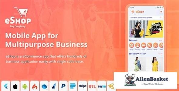 57770  eShop v2.0.5 - Flutter E-commerce Full App