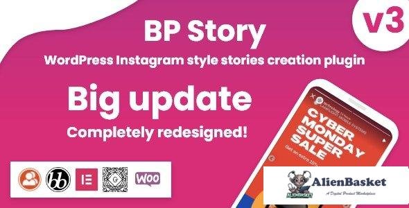 57739  BP Story v3.1.3 - Instagram style stories for WordPress
