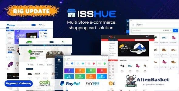 57766  Isshue v4.0 - Multi Store eCommerce Shopping Cart Solution