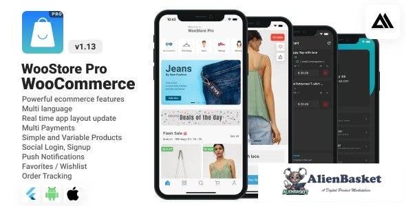 58088  WooStore Pro WooCommerce v1.14.0 - Full Flutter E-commerce App