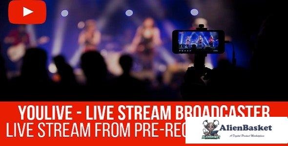 57791  YouLive v1.1.1 - Live Stream Broadcaster Plugin for WordPress