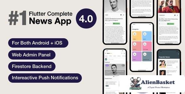 57841  News Hour v4.0.2 - Flutter News App with Admin Panel