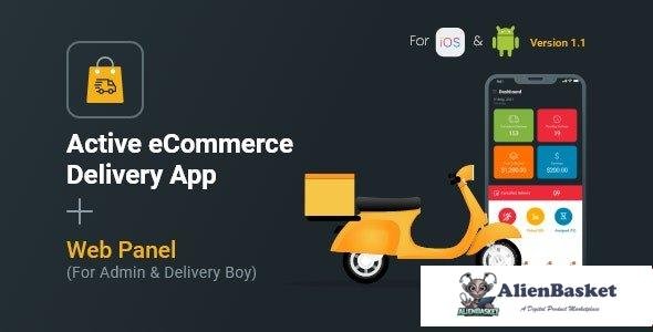 58669  Active eCommerce Delivery Boy Flutter App v1.3