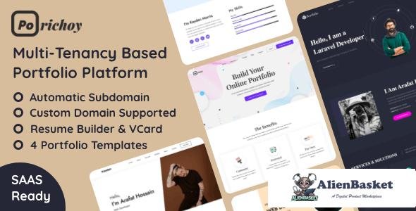 58018  Porichoy v1.5 - Multitenancy Based Portfolio Builder Platform (SAAS) - 