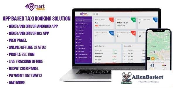 58089  Smartwaka v1.0 - Complete solution like Uber with webpanel