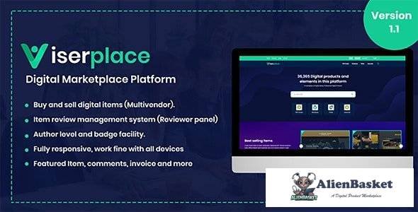 58108  ViserPlace v1.1 - Digital Marketplace Platform - 