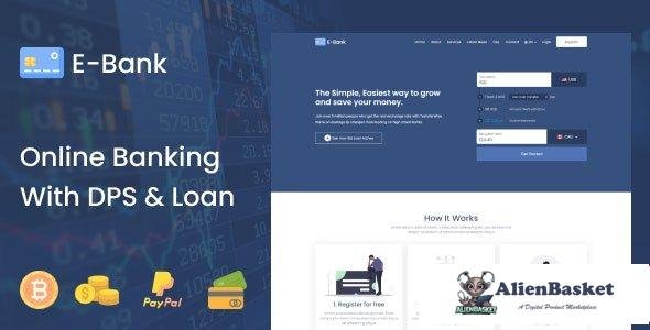 58147  E-Bank v1.2 - Complete Online Banking System With DPS & Loan