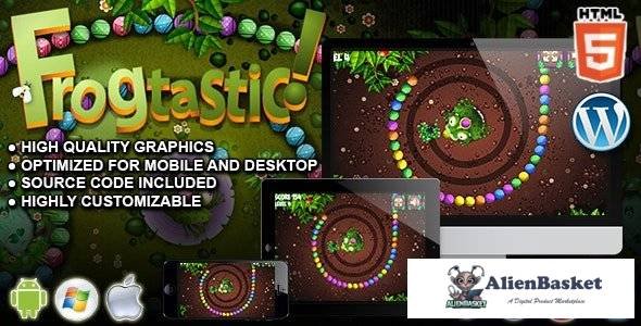 58150  Frogtastic - HTML5 Puzzle Game