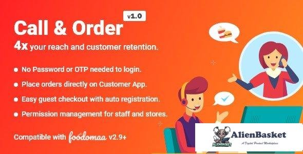 58236  Call And Order Module for Foodomaa v1.0