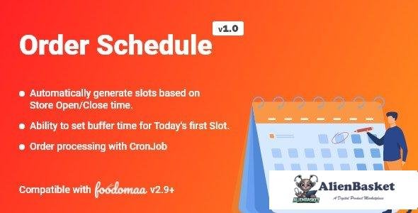 58234  Order Schedule Module for Foodomaa v1.0