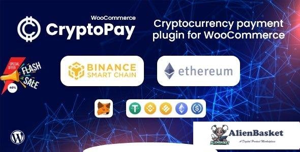 62657  CryptoPay WooCommerce v2.4.4 - Cryptocurrency payment plugin