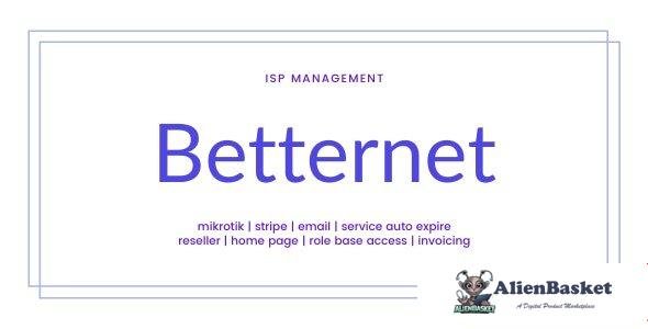 58476  Betternet v3.1 - ISP Management Solution