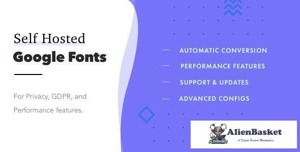 58558  Self-Hosted Google Fonts Pro v1.0.1
