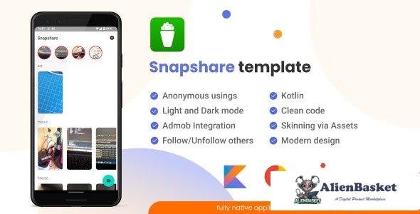 58607  Snapchat-like video story sharing network Snapshare v1.0