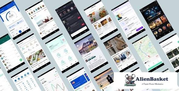 58612  ionic 5 template bundle / ionic 5 themes bundles / ionic 5 templates with 10+ apps