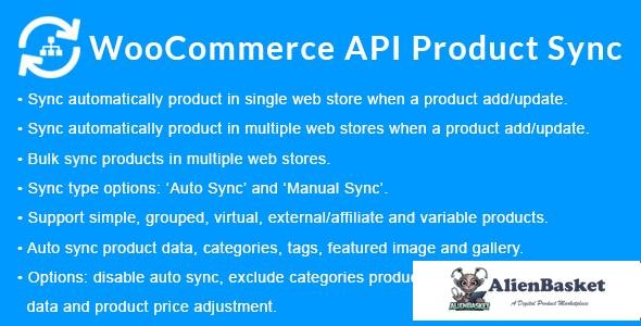 60852  WooCommerce API Product Sync with Multiple WooCommerce Stores (Shops) v2.2.0