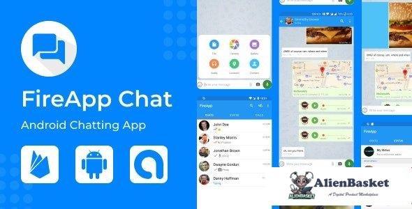 58659  FireApp Chat v2.1.1 - Android Chatting App with Groups