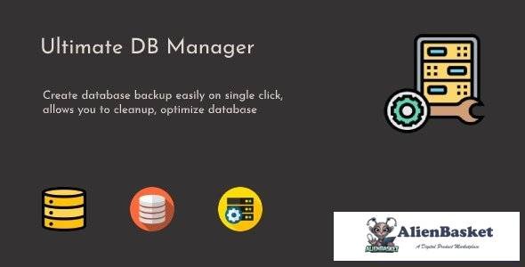 58680  Ultimate DB Manager v1.0.3 - WordPress Database Backup, Cleanup & Optimize Plugin