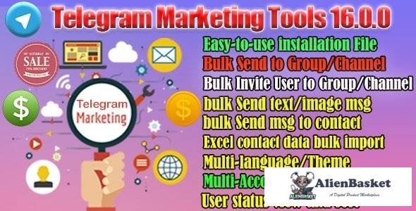 58723  Telegram Marketing Tools v16