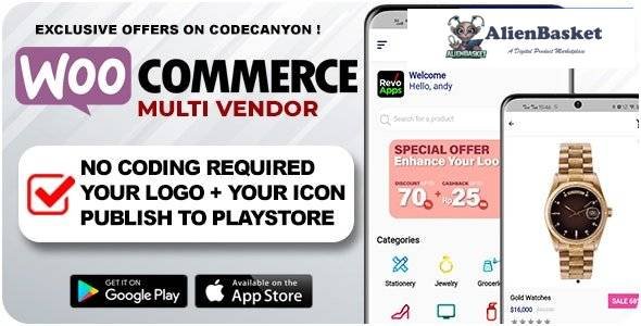 58896  Revo Apps Multi Vendor v4.1.2 - Flutter Marketplace E-Commerce Full App Android iOS - 