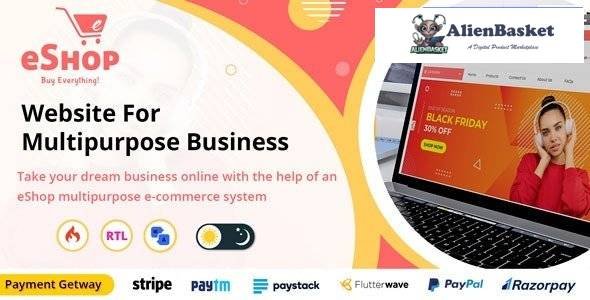 58902  eShop v2.2.0 - Multipurpose Ecommerce / Store Website - 