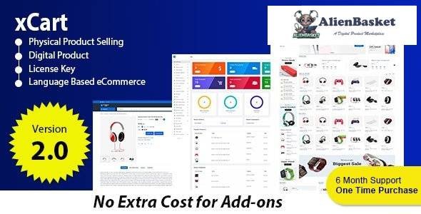 58955  xCart v2.1 - Multi-vendor eCommerce CMS Platform - 
