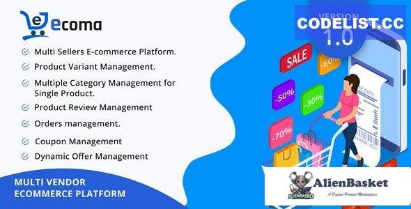 58963  Ecoma v1.0 - Multivendor Ecommerce Shopping Platform