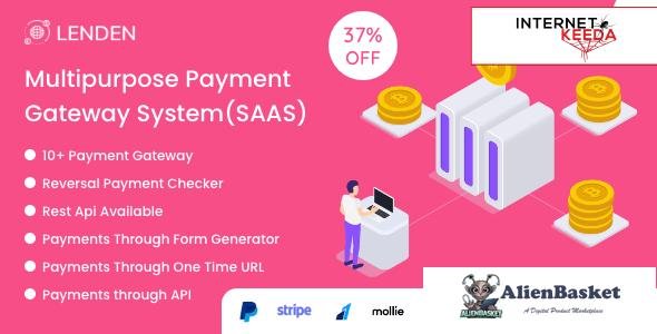 59052  Lenden v1.0 - Multipurpose Payment Gateway System (SAAS)