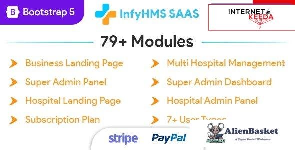 59276  InfyHMS-Saas v1.1.1 - Laravel Multi Hospital Management System