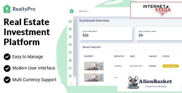 59382  Realty Pro v1.0 - Real Estate Investment Platform