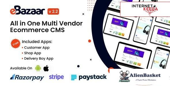 59384  eBazaar v2.2 - All In One Multi Vendor Ecommerce CMS - 