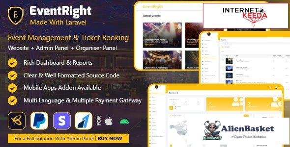 59396  EventRight v6.1 - Ticket Sales and Event Booking & Management System - (saas) - 